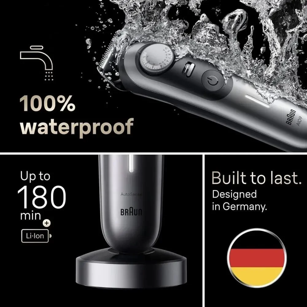 Braun All-in-One Men's Shaving Kit Series 9 9440, 13-in-1 Beard, Face, Nose, Ear